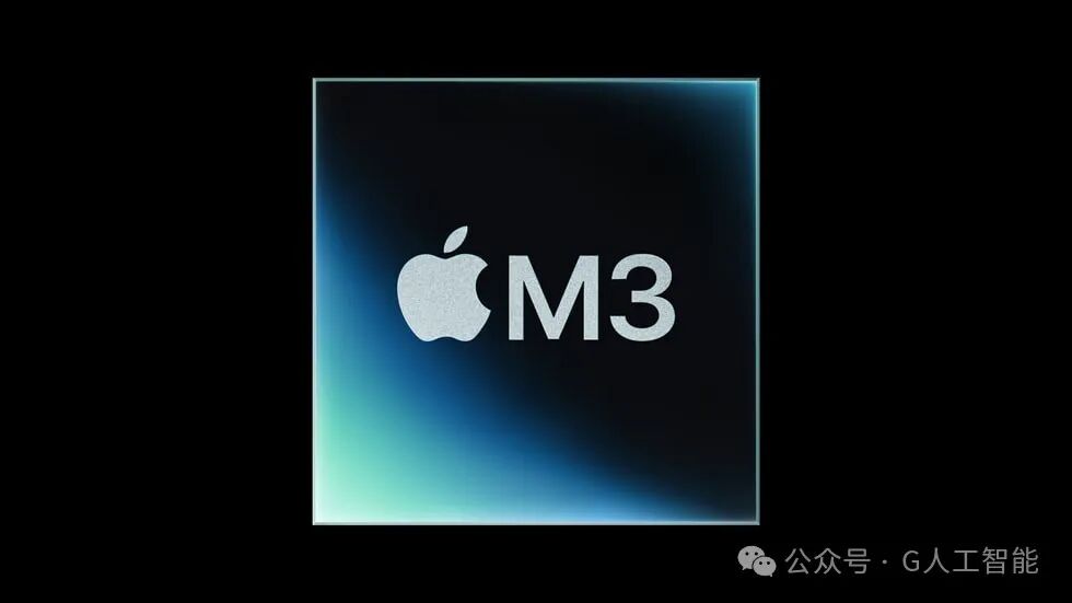 An illustration representing the M3 chip.