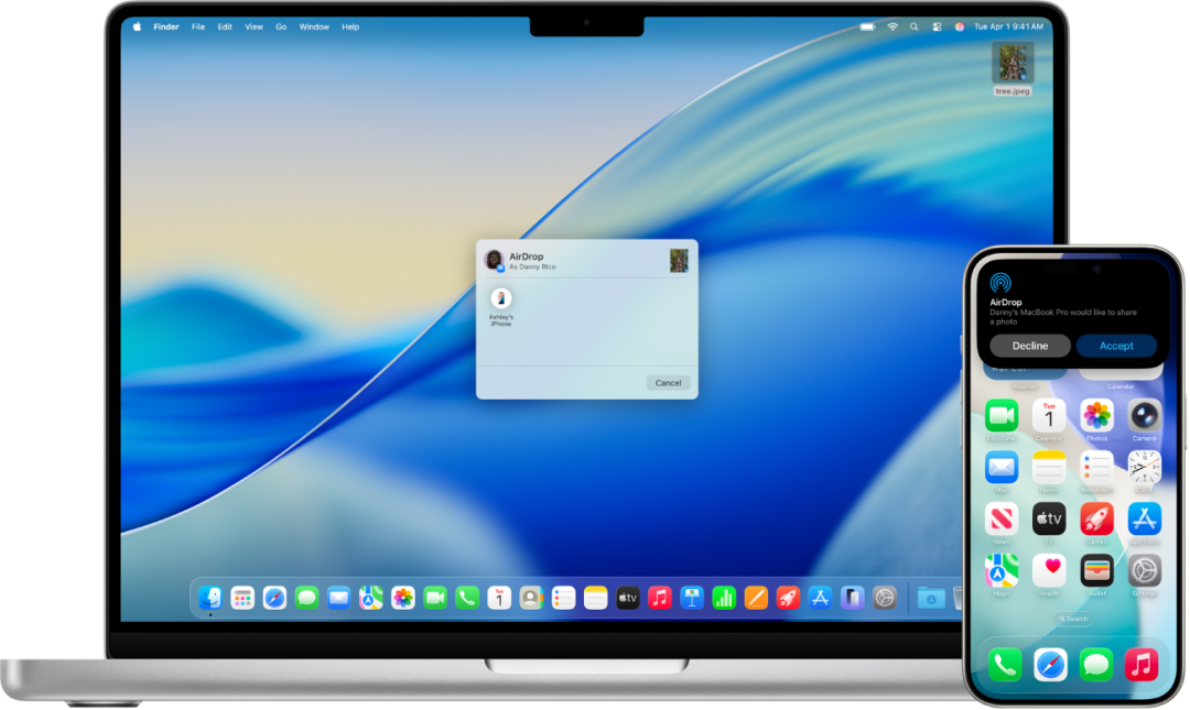 AirDropを使って近くにあるAppleデバイスに項目を送信する - Apple サポート (日本)